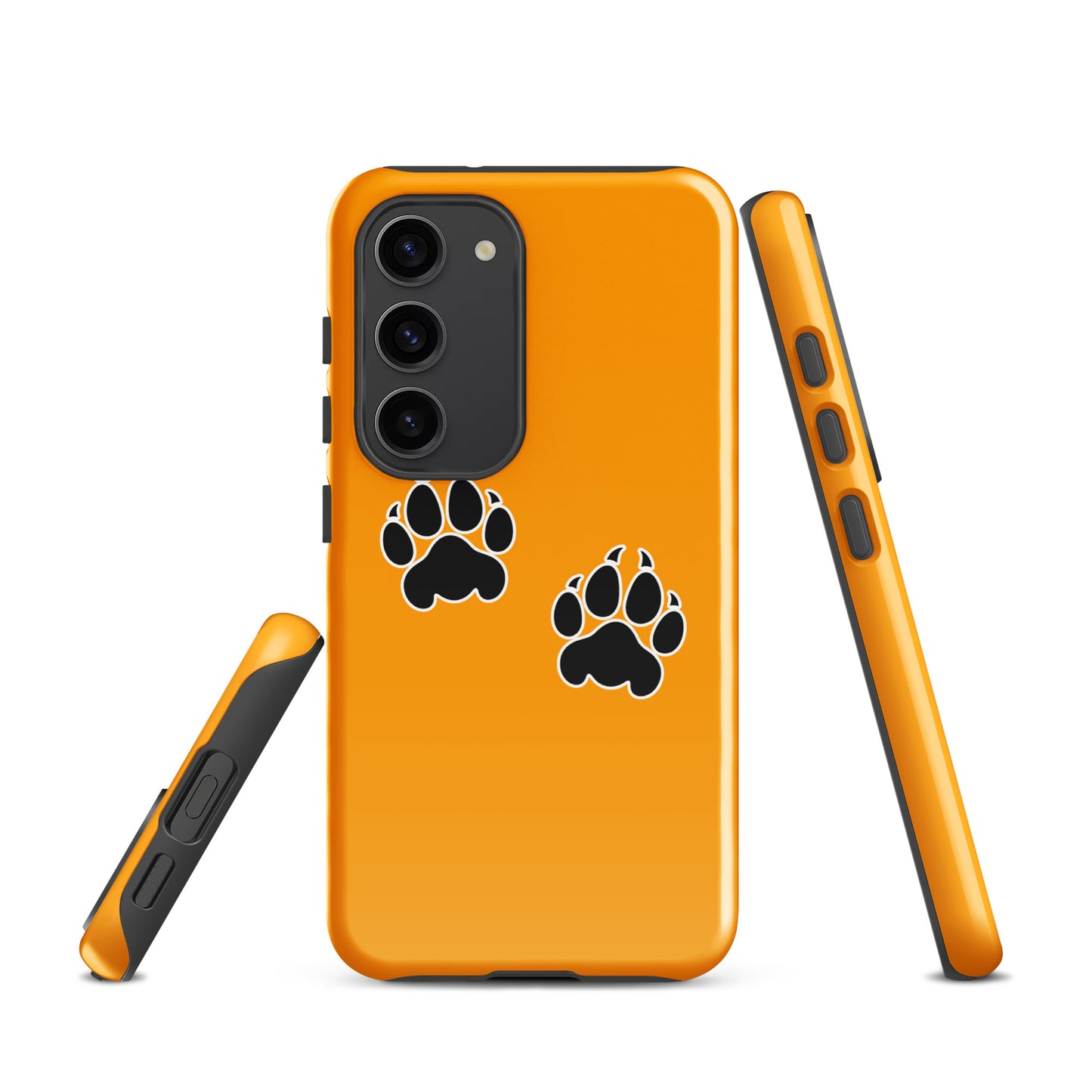 Tough Case for Samsung® | Orange Wave Marching Band | Paw Mark Logo