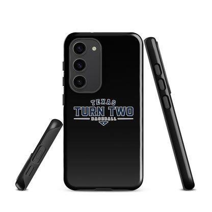 Tough Case for Samsung® | Texas Turn Two Baseball | Modern Script Logo