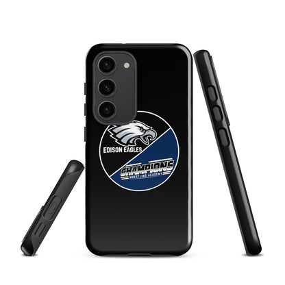 Tough Case for Samsung® | Edison Eagles/CWA Wrestling | Badge Logo