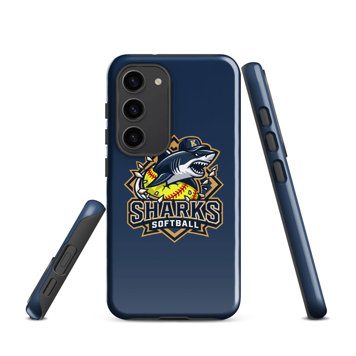 Tough Case for Samsung® | Sharks Diamond Sports | Crest Logo