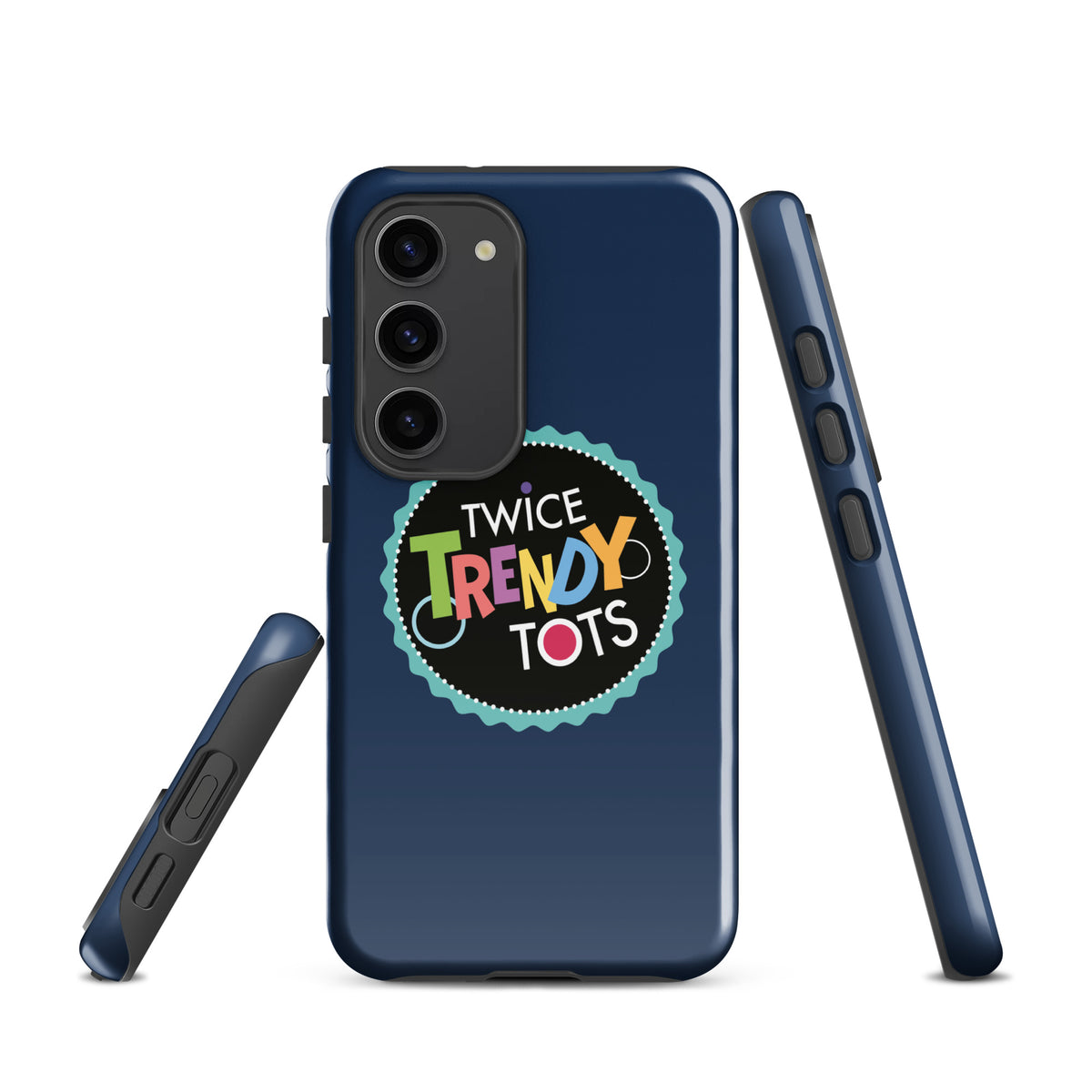 Tough Case for Samsung® | Twice Trendy Tots | Badge Logo