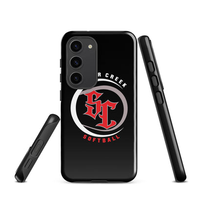 Tough Case for Samsung® | Silver Creek 12U Schreiber | Crest Logo
