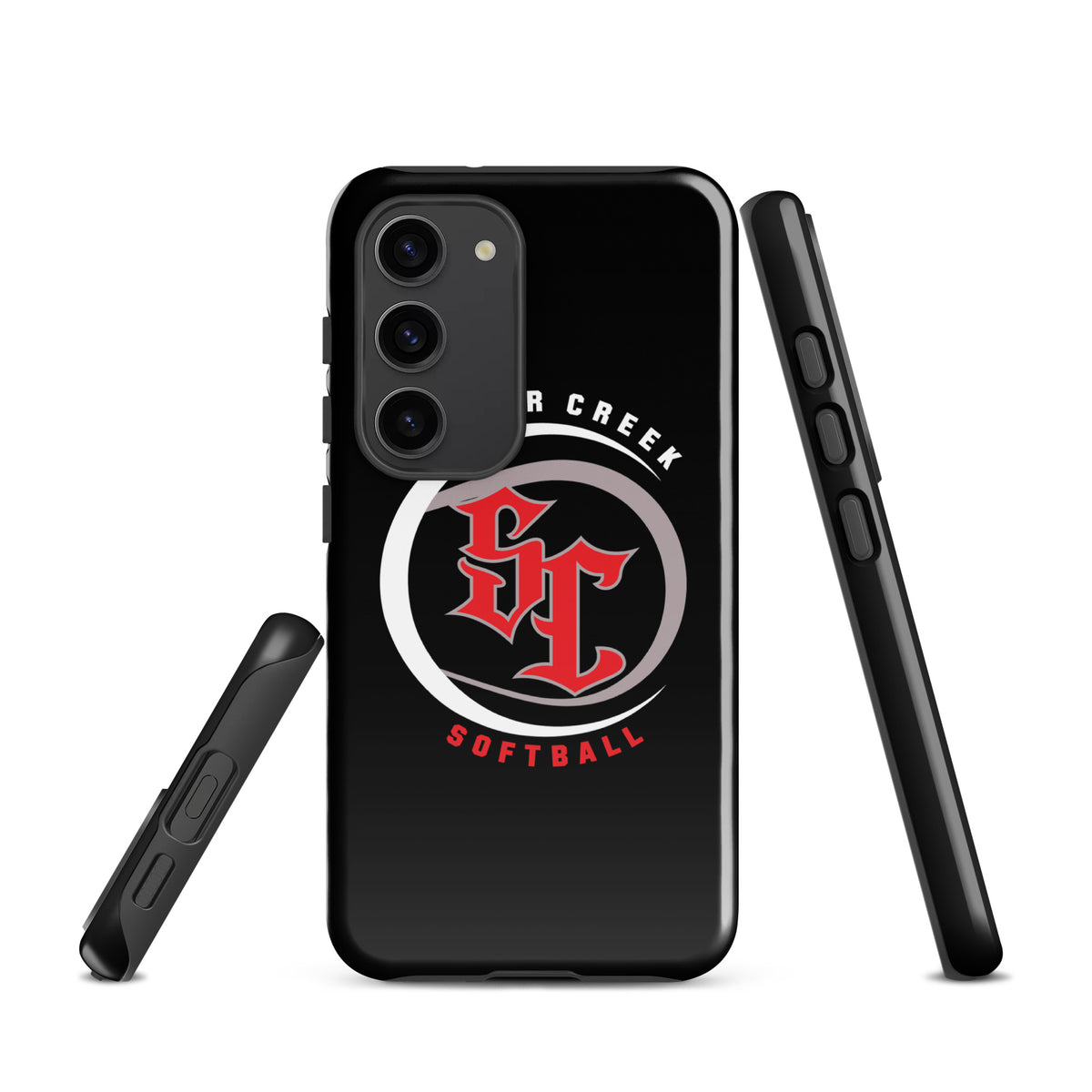 Tough Case for Samsung® | Silver Creek 12U Schreiber | Crest Logo
