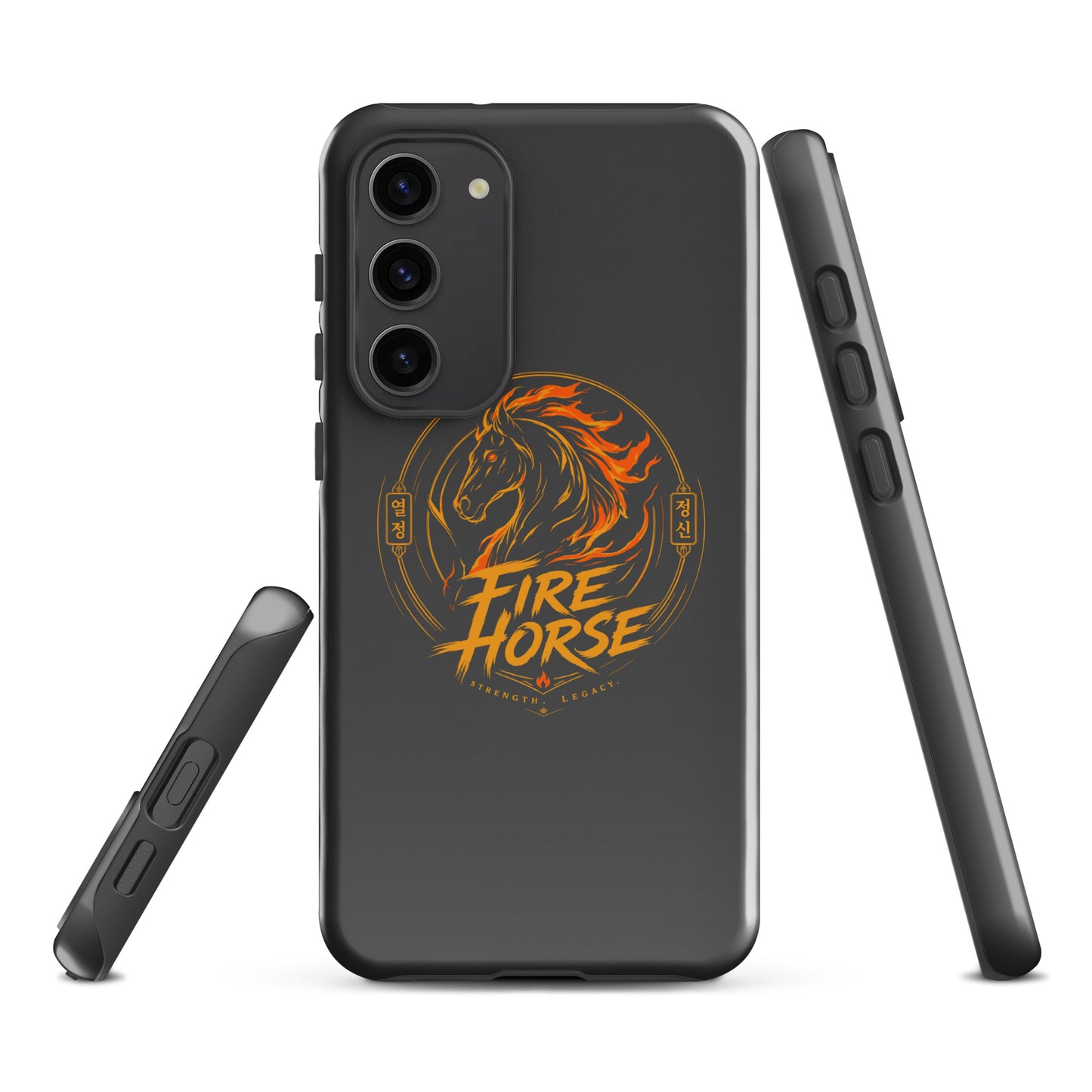 Tough Case for Samsung® | Fire Horse Masters | Vanguard Logo