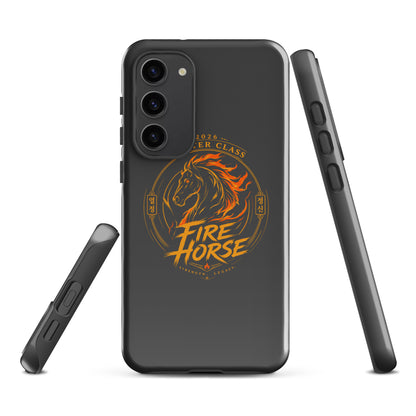 Tough Case for Samsung® | Fire Horse Masters | Crest Logo