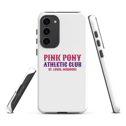 Tough Case for Samsung® | Pink Pony Athletic Club | Athletic Wordmark Logo