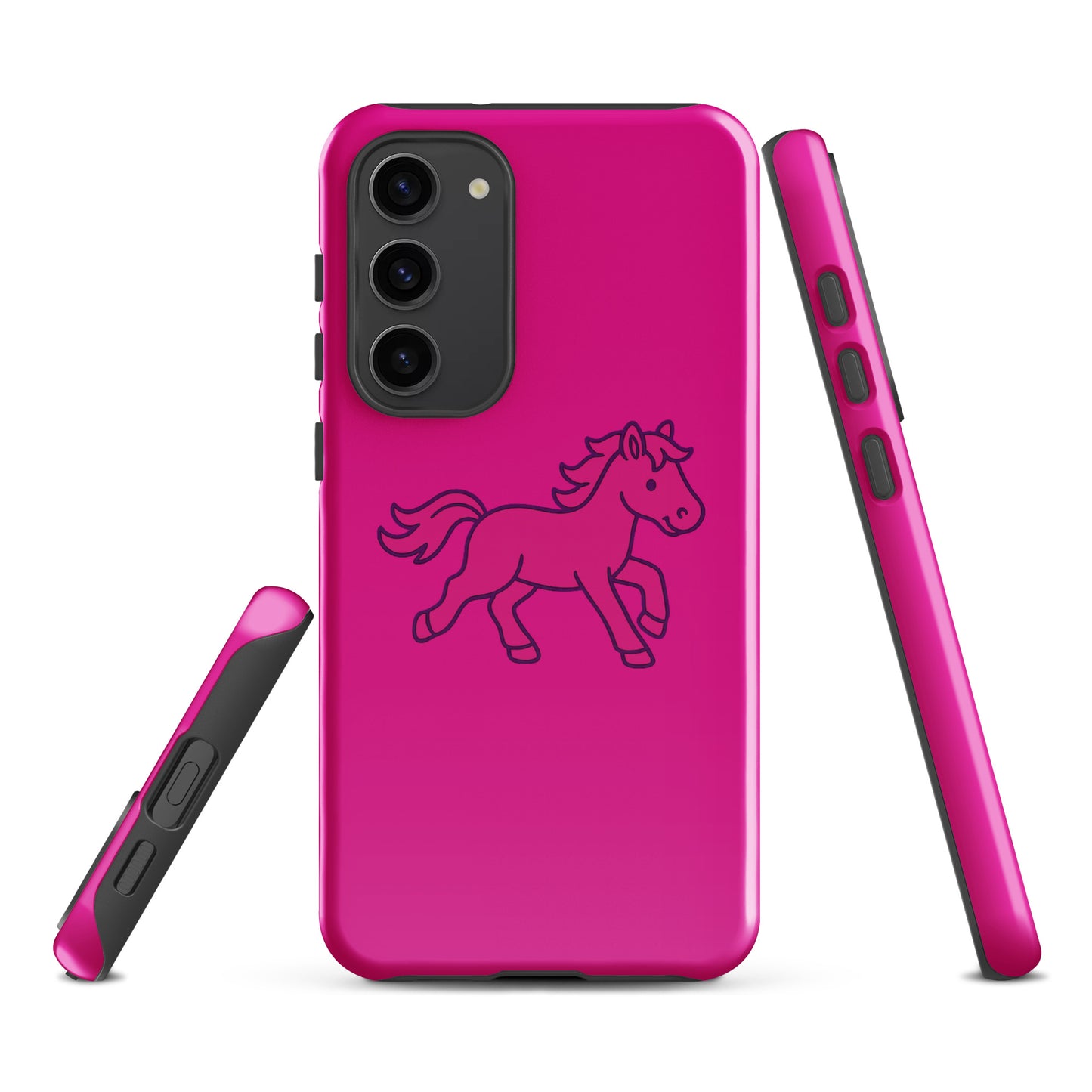 Tough Case for Samsung® | Pink Pony Athletic Club | Mascot Logo