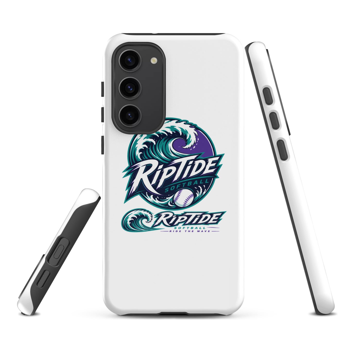 Tough Case for Samsung® | RipTide Softball | Crest Logo