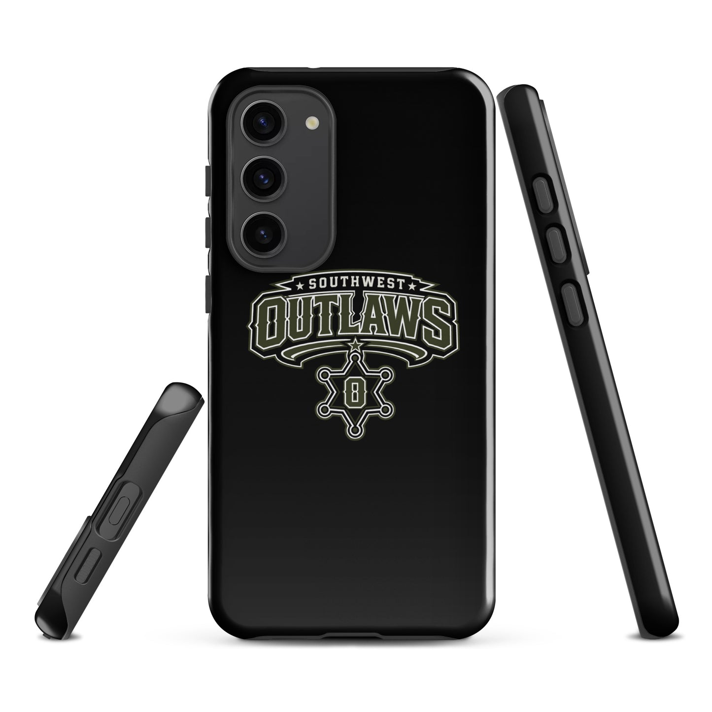 Tough Case for Samsung® | Southwest Outlaws | Frontier Athletics Logo