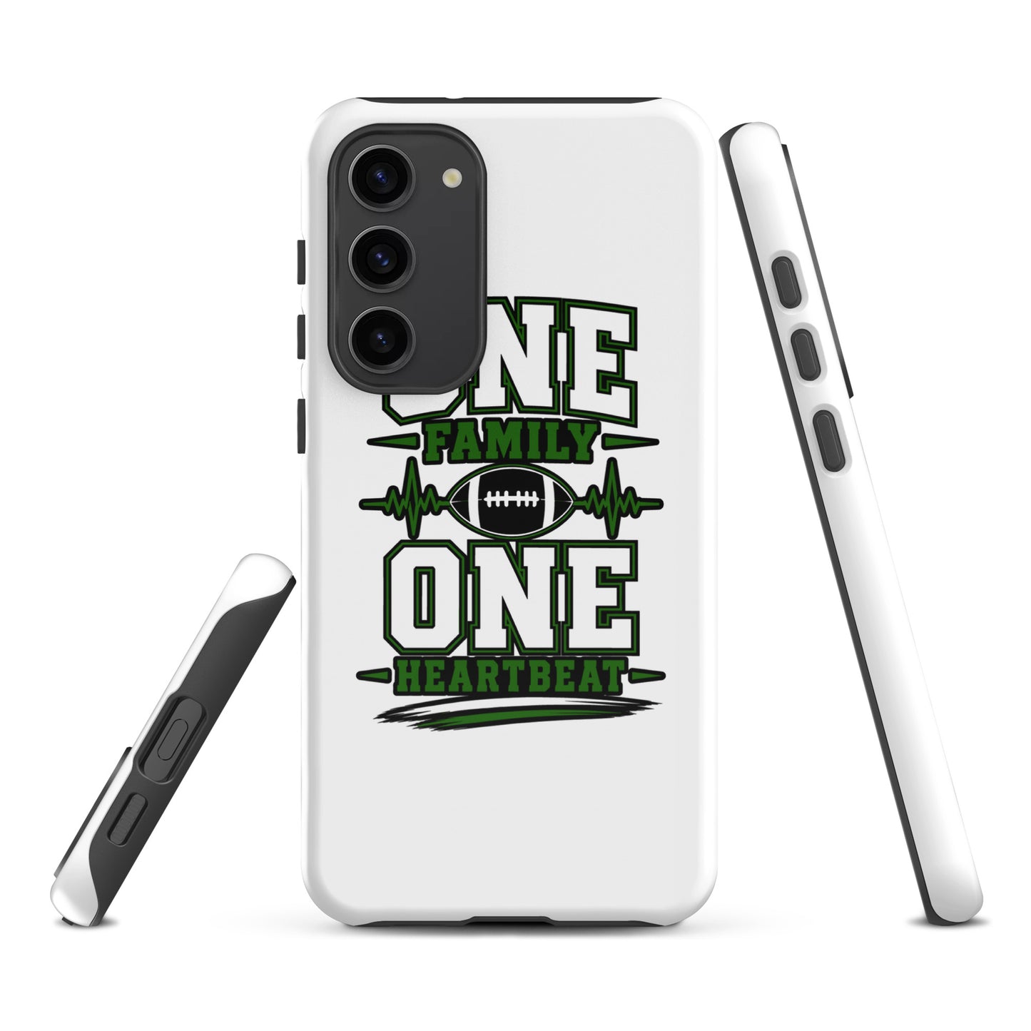 Tough Case for Samsung® | Celina Black Football | Modern Script Logo