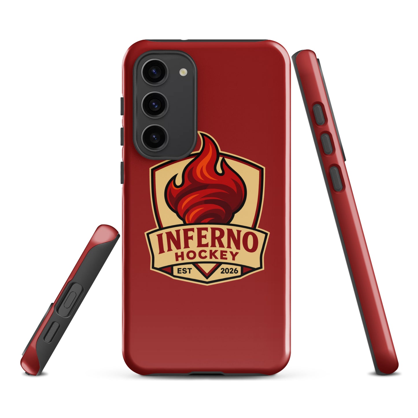 Tough Case for Samsung® | Inferno Hockey | Crest Logo