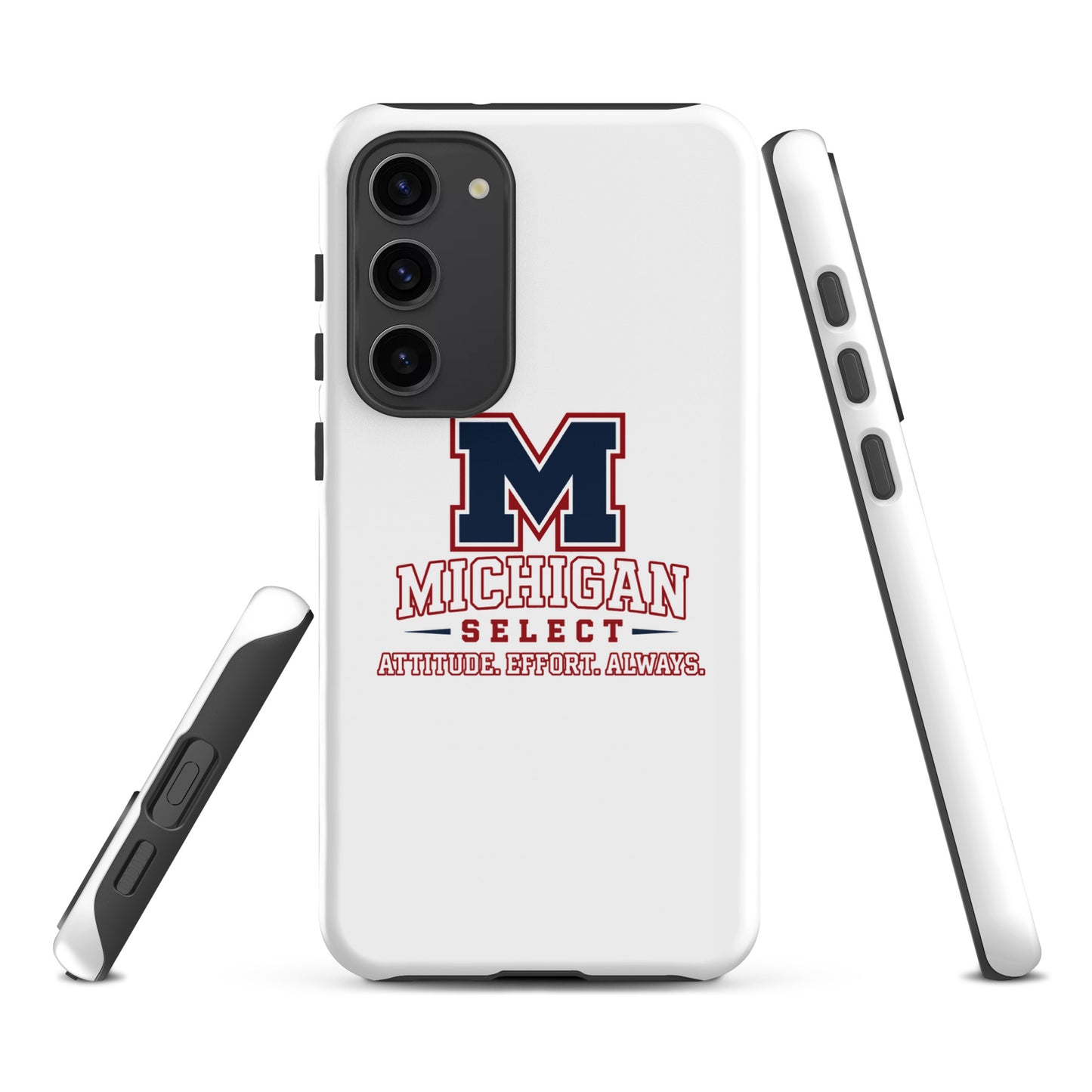 Tough Case for Samsung® | Michigan Select Baseball | Crest Logo