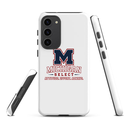 Tough Case for Samsung® | Michigan Select Baseball | Crest Logo