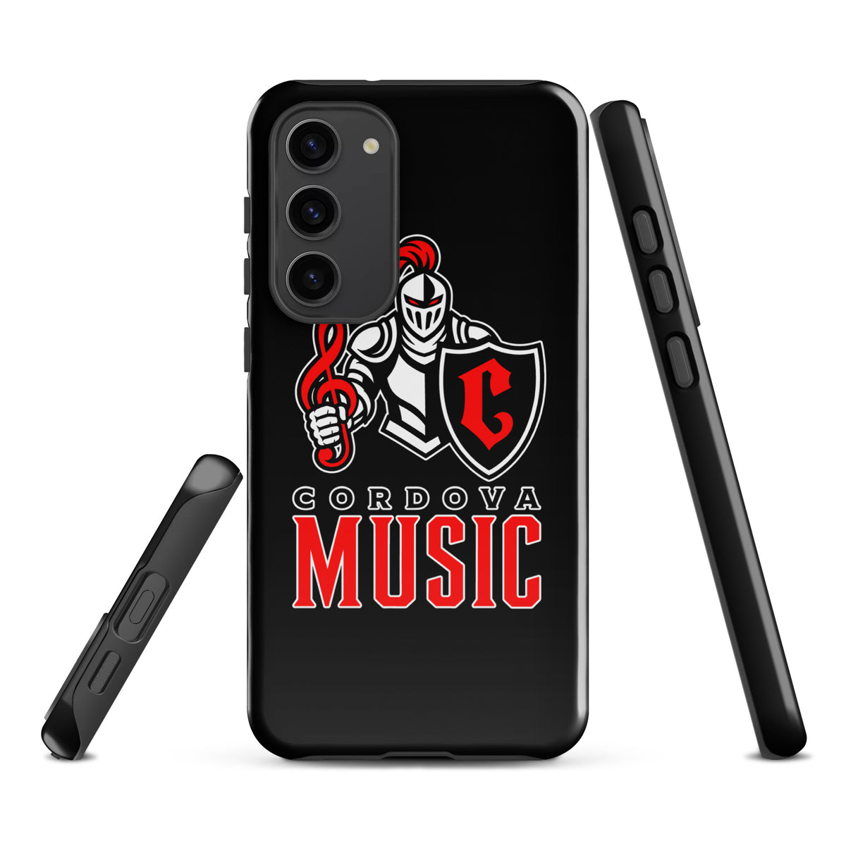 Tough Case for Samsung® | Cordova High Music | Vanguard Logo