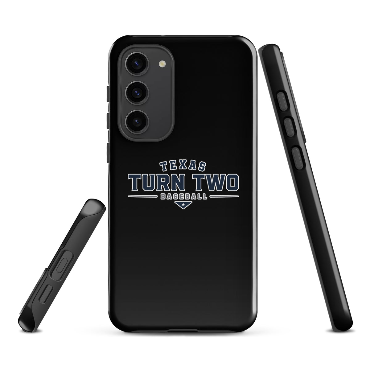 Tough Case for Samsung® | Texas Turn Two Baseball | Modern Script Logo