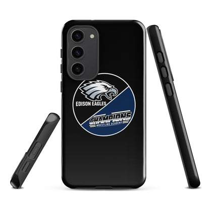 Tough Case for Samsung® | Edison Eagles/CWA Wrestling | Badge Logo