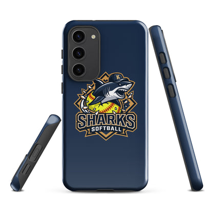 Tough Case for Samsung® | Sharks Diamond Sports | Crest Logo