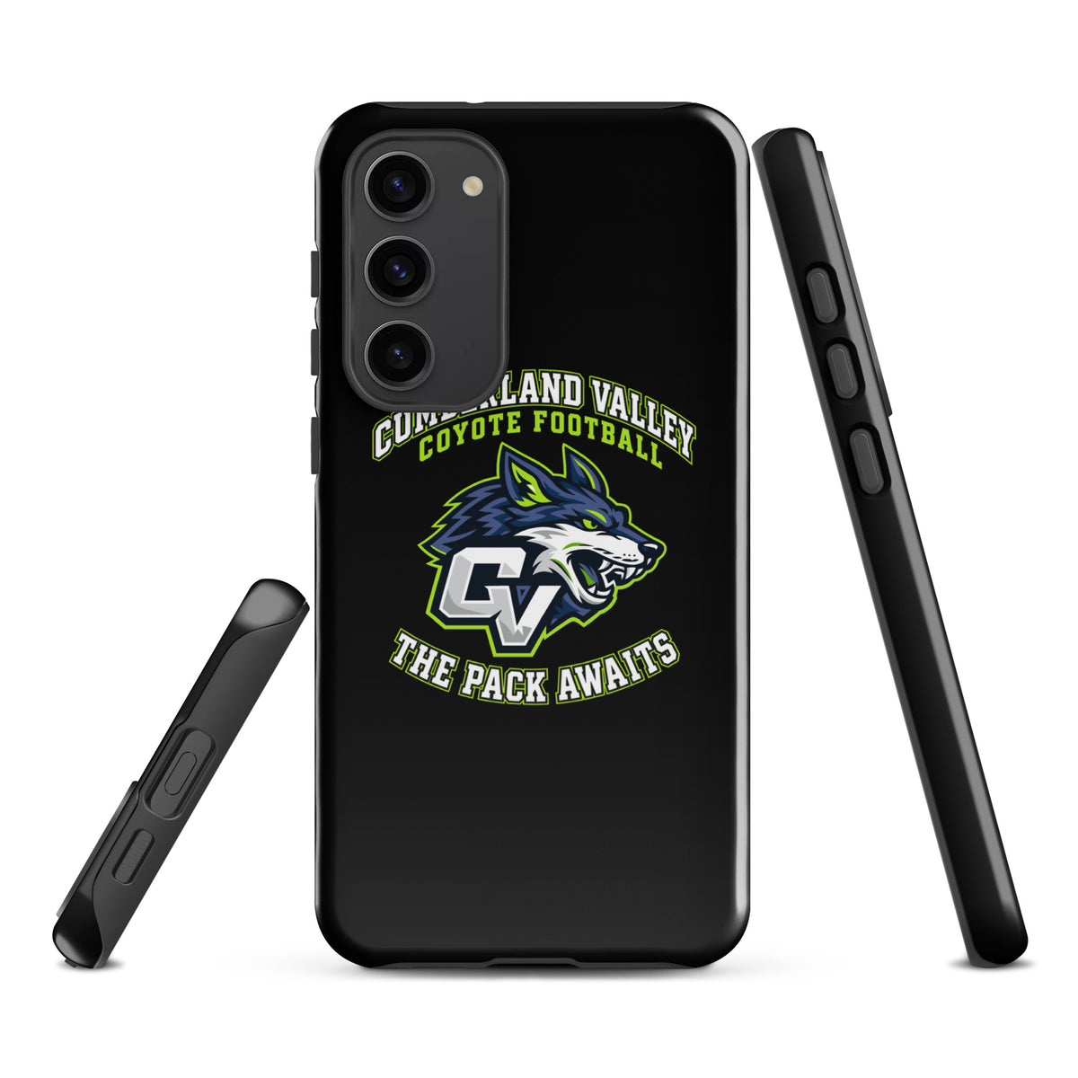 Tough Case for Samsung® | Cumberland Valley Coyotes Football | Emblem Logo