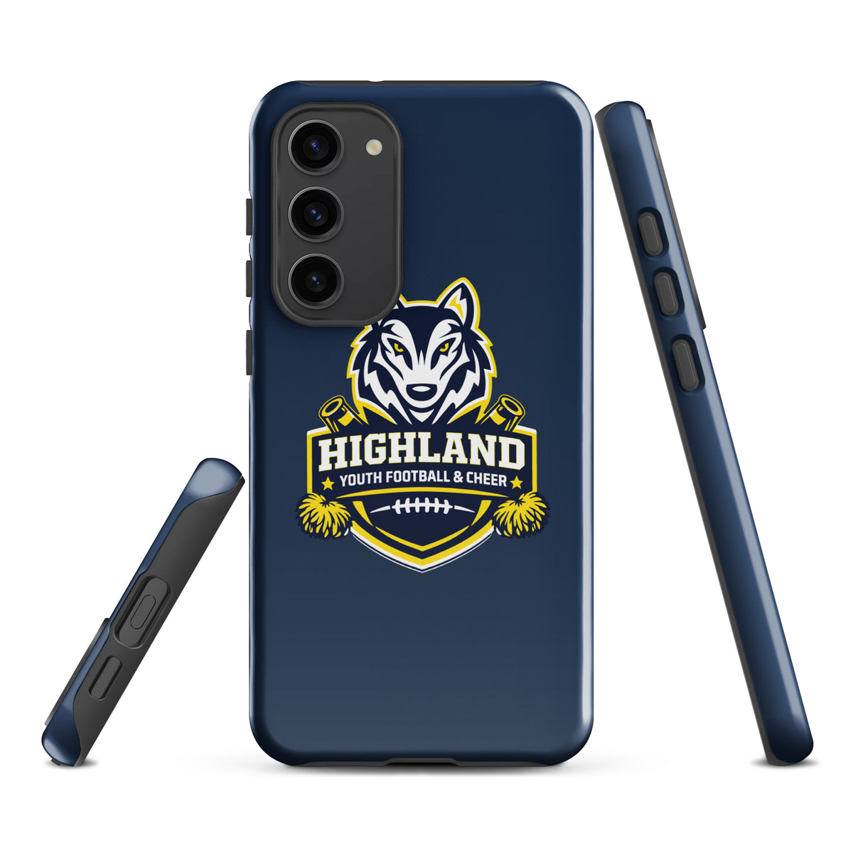 Tough Case for Samsung® | Highland youth football and cheer | Emblem Logo