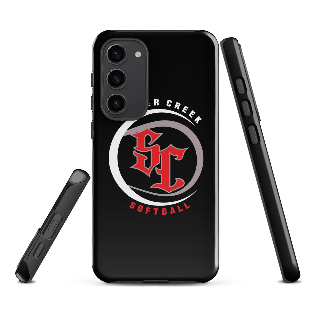 Tough Case for Samsung® | Silver Creek 12U Schreiber | Crest Logo