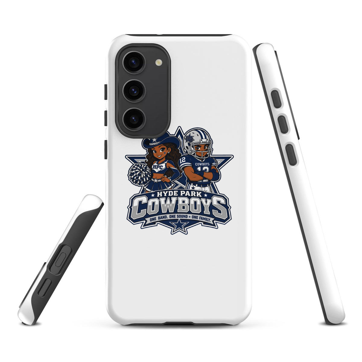 Tough Case for Samsung® | Hyde Park Cowboys | Vanguard Logo