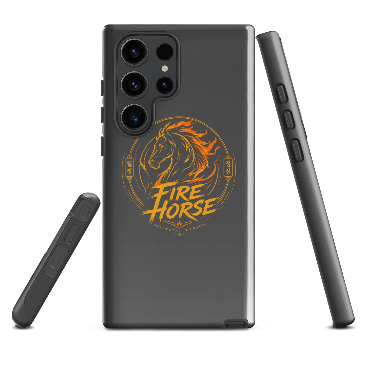 Tough Case for Samsung® | Fire Horse Masters | Vanguard Logo