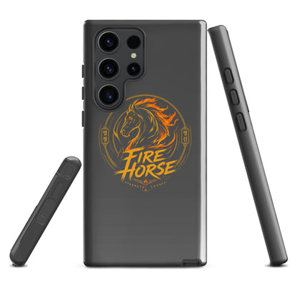 Tough Case for Samsung® | Fire Horse Masters | Vanguard Logo