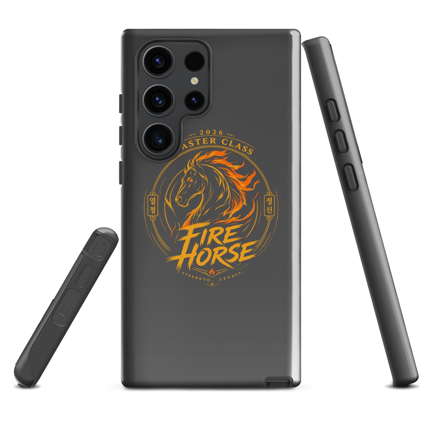 Tough Case for Samsung® | Fire Horse Masters | Crest Logo