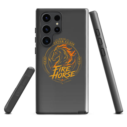 Tough Case for Samsung® | Fire Horse Masters | Crest Logo