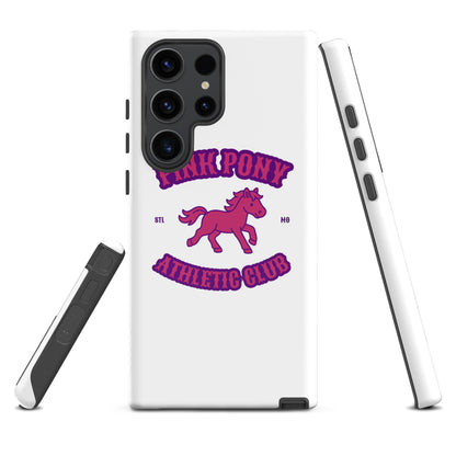 Tough Case for Samsung® | Pink Pony Athletic Club | Crest Logo