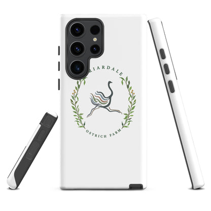 Tough Case for Samsung® | Briardale Ostrich Farm | Crest Logo