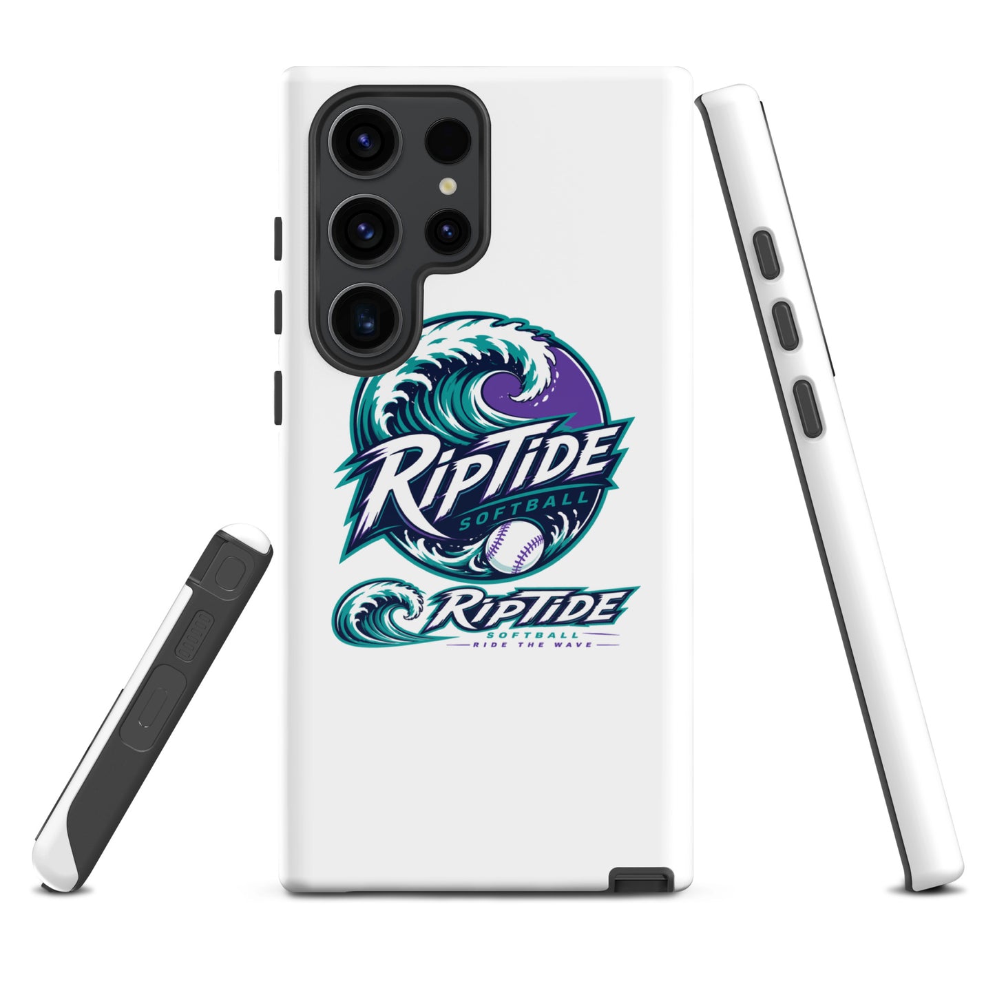 Tough Case for Samsung® | RipTide Softball | Crest Logo