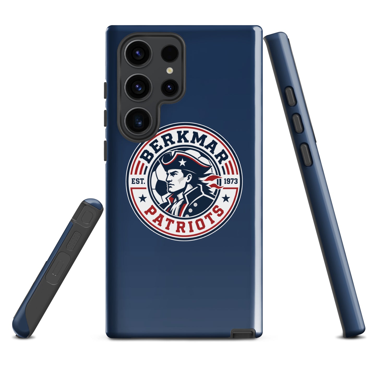 Tough Case for Samsung® | Berkmar High School Soccer | Badge Logo