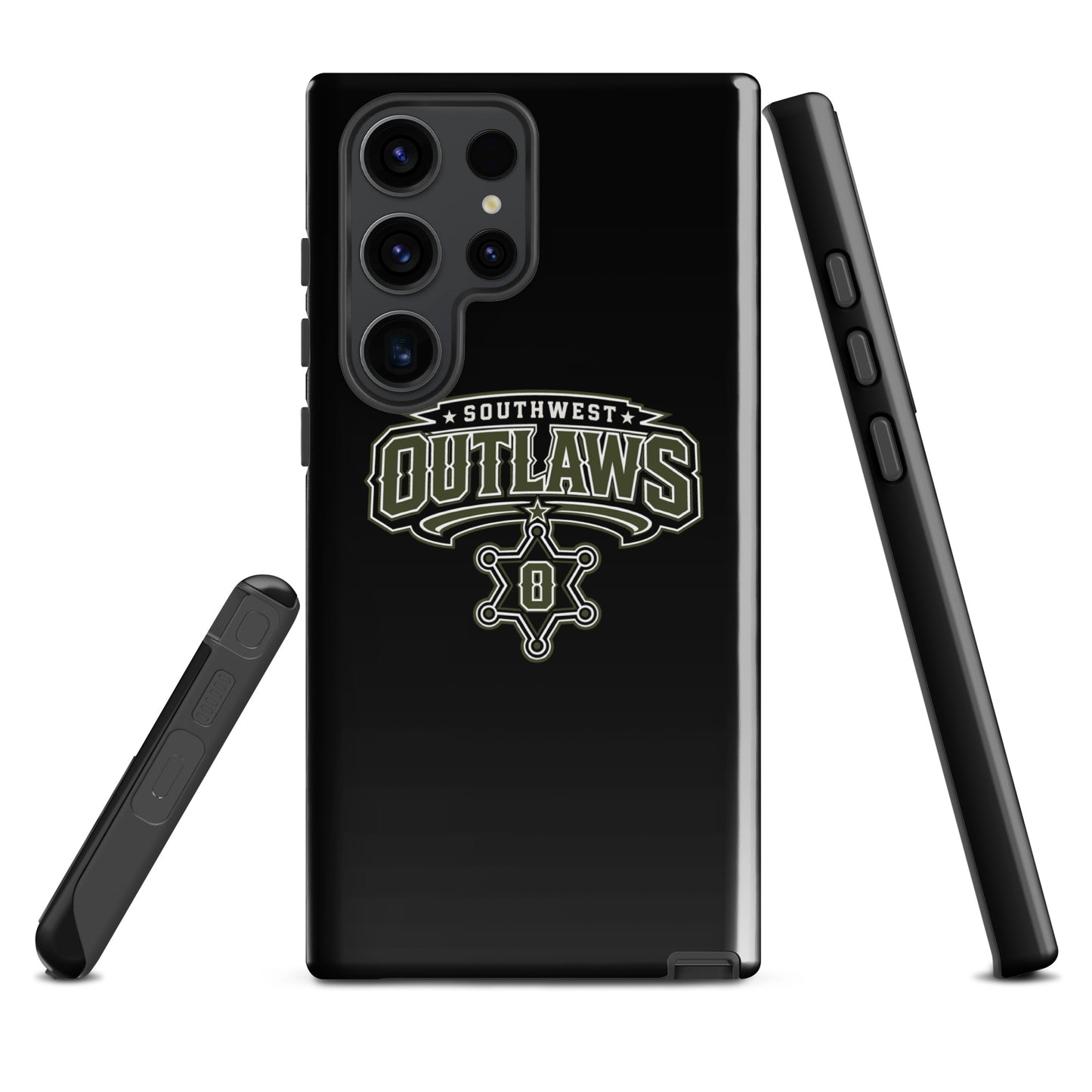 Tough Case for Samsung® | Southwest Outlaws | Frontier Athletics Logo