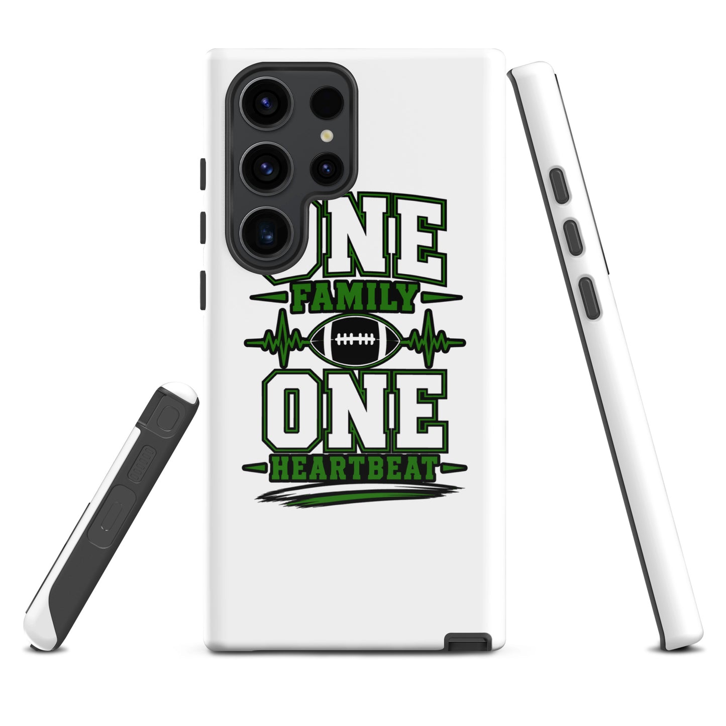 Tough Case for Samsung® | Celina Black Football | Modern Script Logo