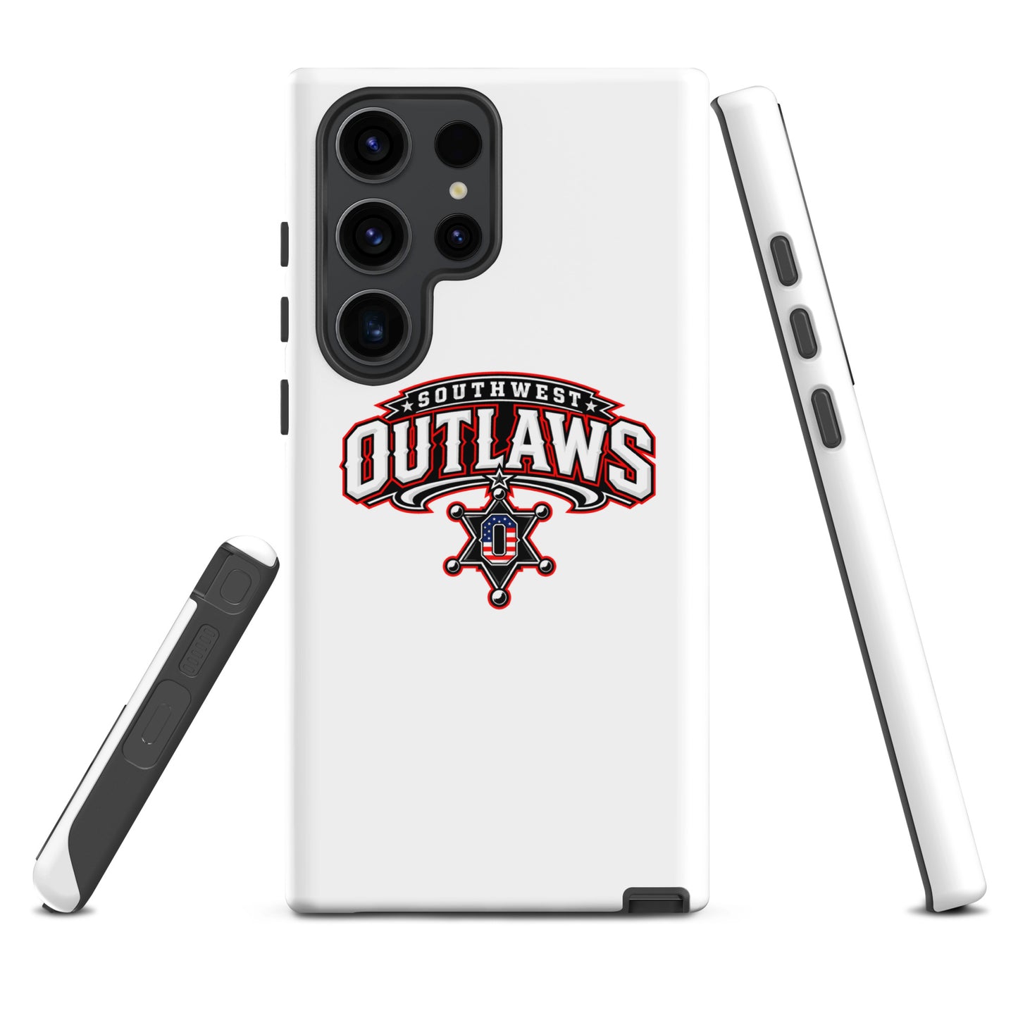 Tough Case for Samsung® | Southwest Outlaws | Vanguard Logo