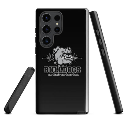 Tough Case for Samsung® | Celina Recreational Football Black | Bulldogs Crest Logo