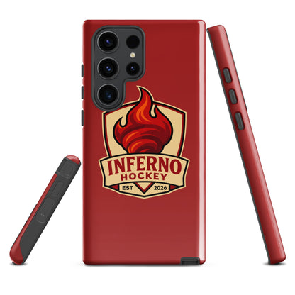 Tough Case for Samsung® | Inferno Hockey | Crest Logo