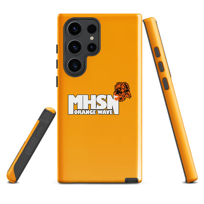 Tough Case for Samsung® | Orange Wave Marching Band | Crest Logo