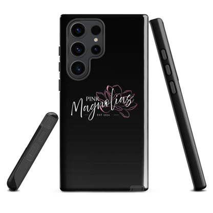 Tough Case for Samsung® | Pink Magnolias Dance | Modern Script Logo