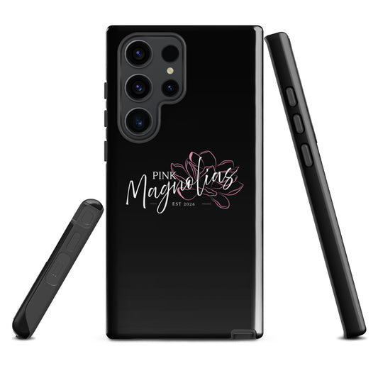 Tough Case for Samsung® | Pink Magnolias Dance | Modern Script Logo