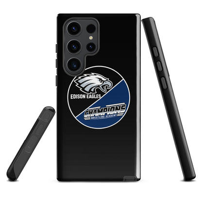 Tough Case for Samsung® | Edison Eagles/CWA Wrestling | Badge Logo