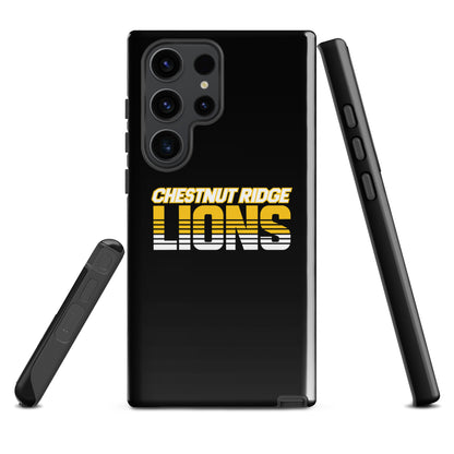 Tough Case for Samsung® | Chestnut Ridge Lions Football | Script Logo