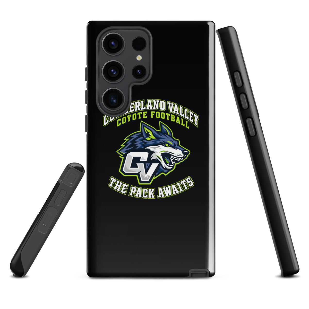 Tough Case for Samsung® | Cumberland Valley Coyotes Football | Emblem Logo