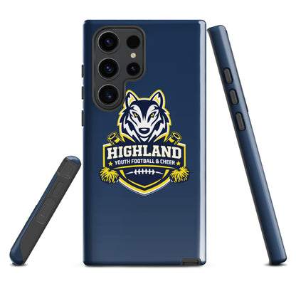 Tough Case for Samsung® | Highland youth football and cheer | Emblem Logo