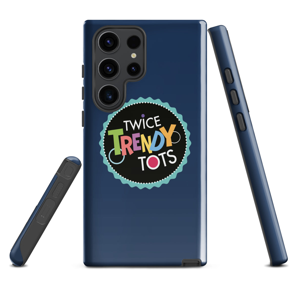 Tough Case for Samsung® | Twice Trendy Tots | Badge Logo