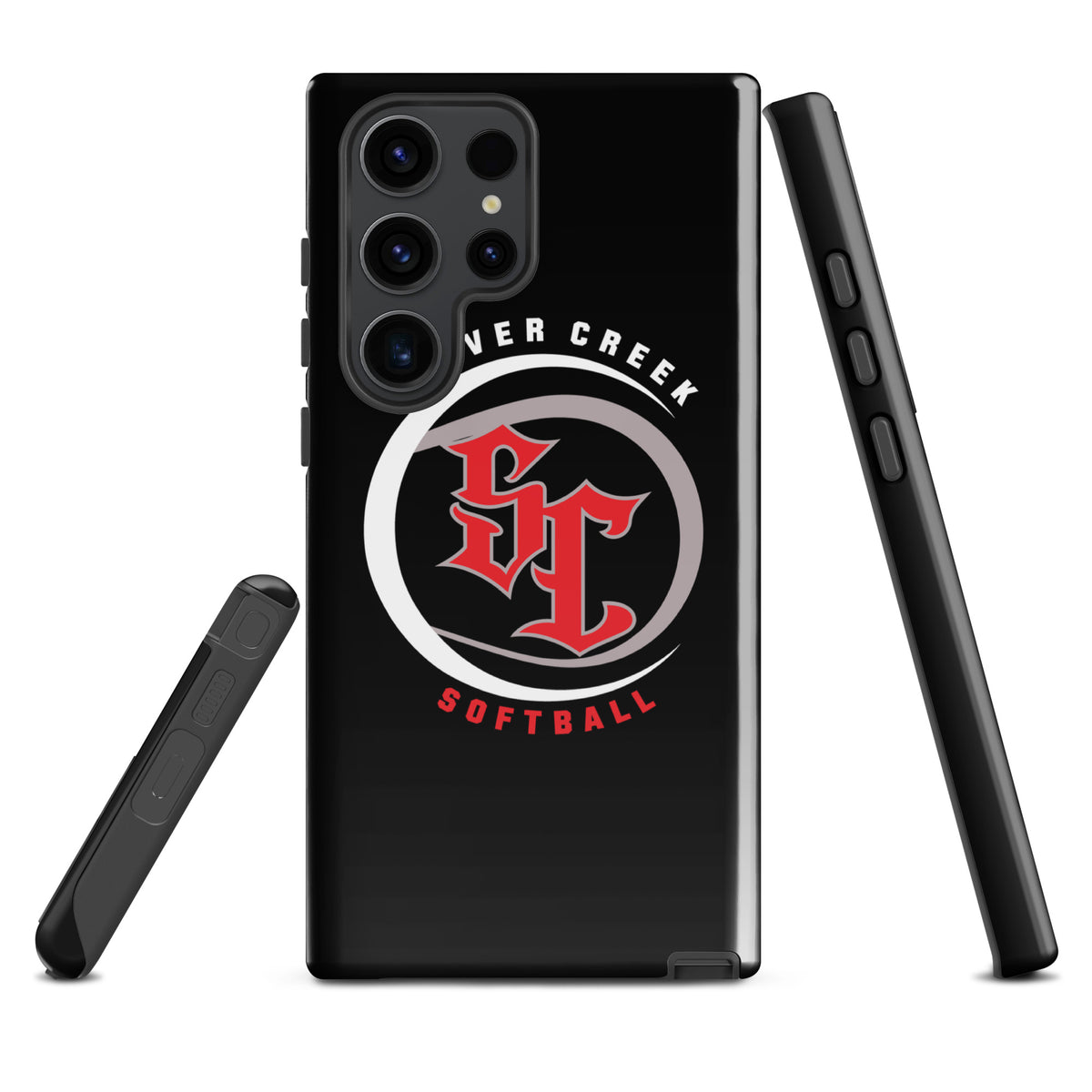 Tough Case for Samsung® | Silver Creek 12U Schreiber | Crest Logo