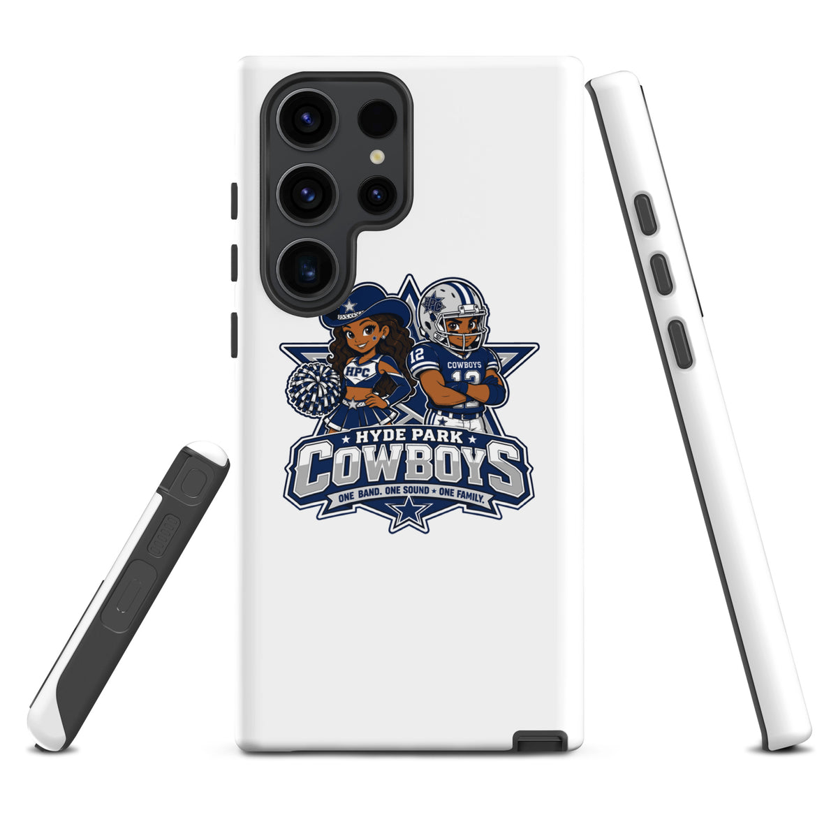 Tough Case for Samsung® | Hyde Park Cowboys | Vanguard Logo