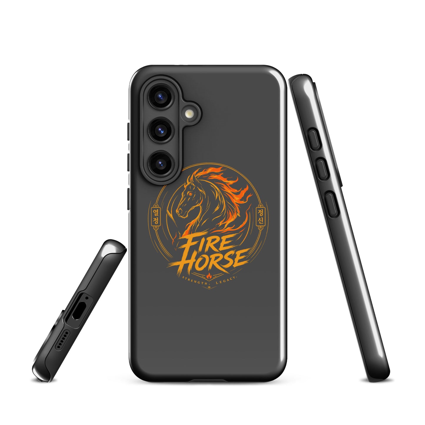 Tough Case for Samsung® | Fire Horse Masters | Vanguard Logo