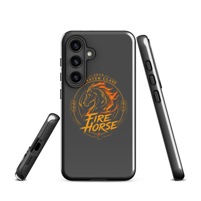Tough Case for Samsung® | Fire Horse Masters | Crest Logo